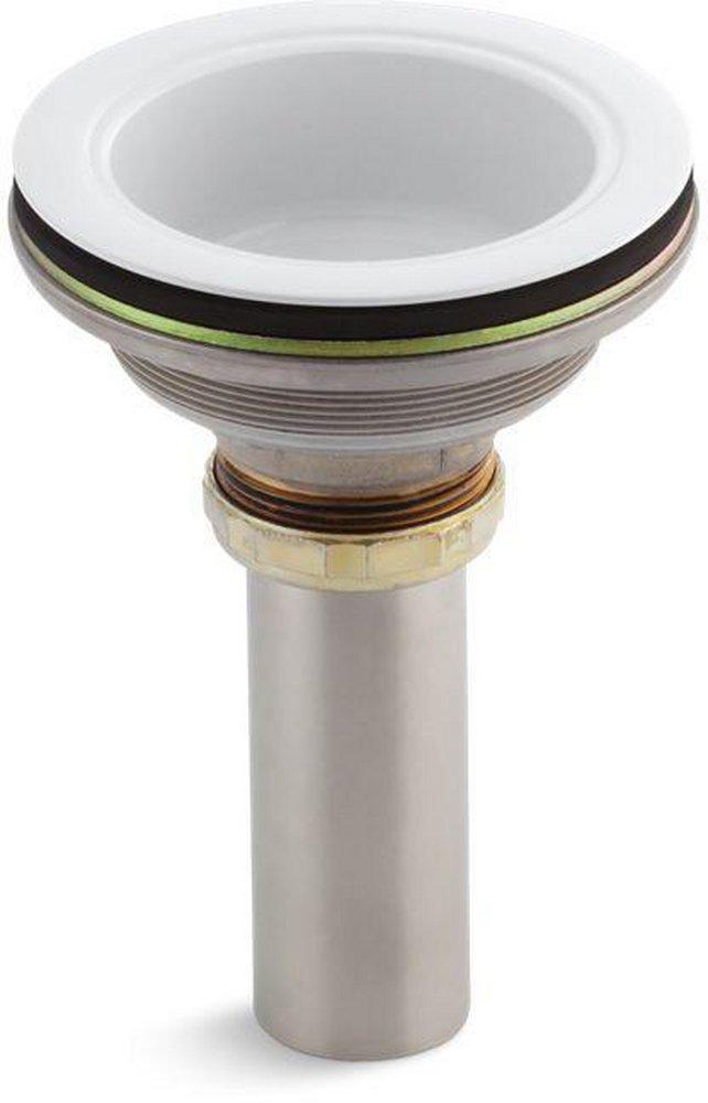 KOHLER White Basket Strainer 