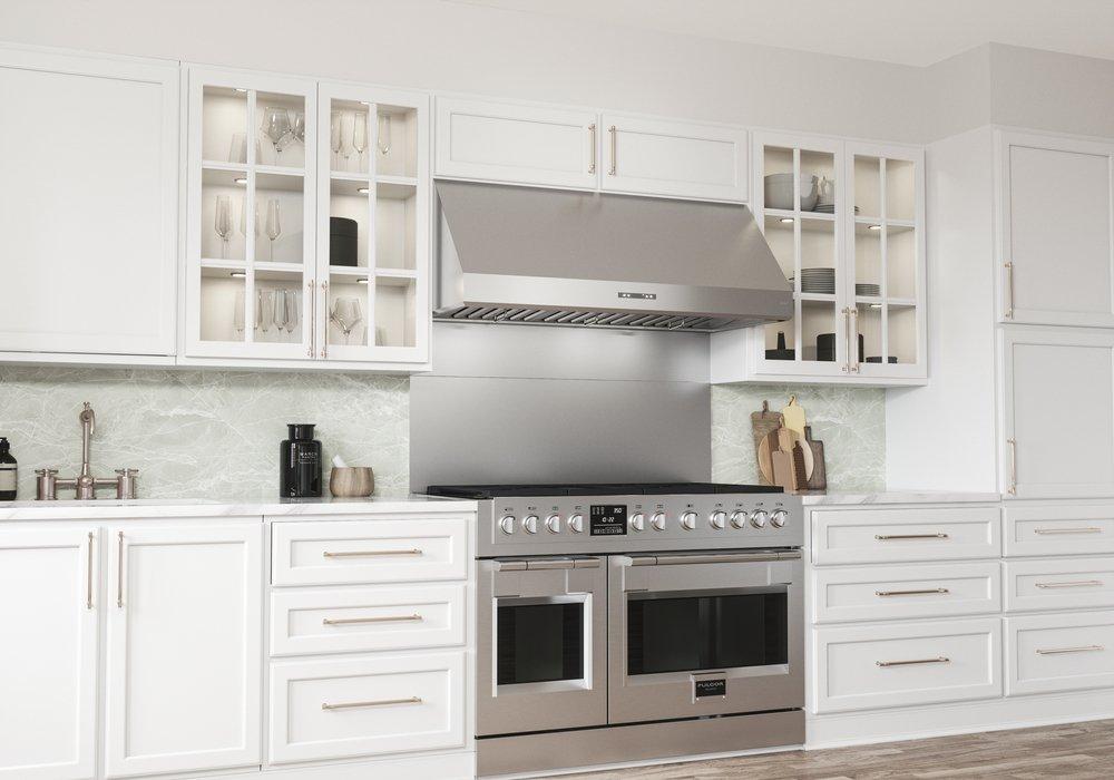 Tidal II Connect 36 x 18 in. LED Wall Hood in Stainless Steel, ACT 