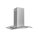 Milano Connect 90 cm LED Island Hood in Stainless Steel & Glass, ACT