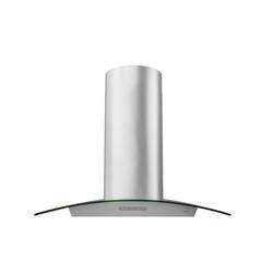 Milano Connect 90 cm LED Wall Hood in Stainless Steel & Glass, ACT