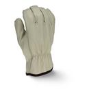 GRAY LEATHER DRIVER GLV SM 