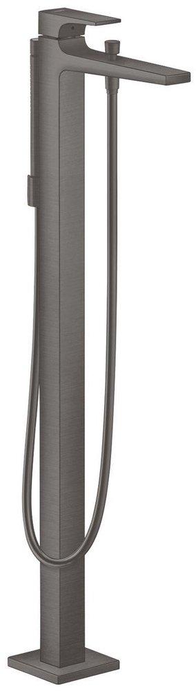 Hansgrohe Brushed Black Chrome Single Handle Lever Floor Mount Filler (Trim Only) 