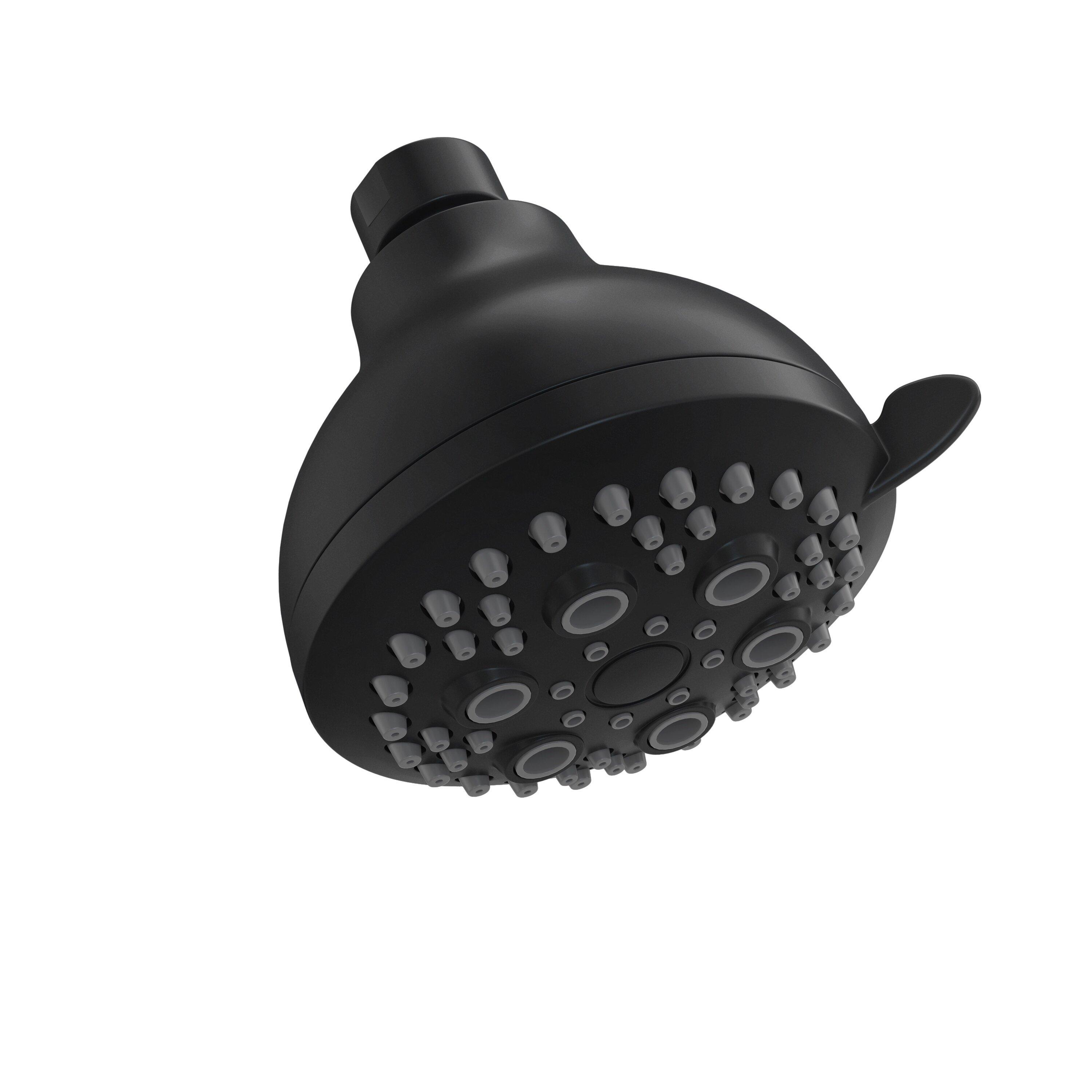 PROFLO&reg; Matte Black Showerhead 