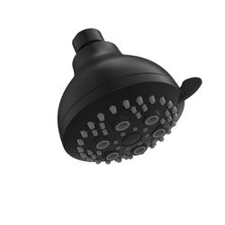 Multi Function Showerhead in Matte Black