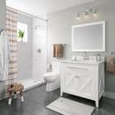 PROFLO&reg; Chrome Two Handle Centerset Bathroom Sink Faucet 