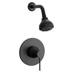 Single Handle Multi Function Shower Faucet in Matte Black (Trim Only)