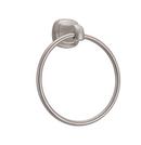 PROFLO&reg; PVD Brushed Nickel Round Closed Towel Ring 