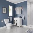 PROFLO&reg; Brushed Nickel Single Handle Multi Function Bathtub & Shower Faucet 