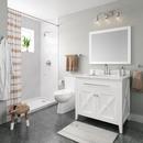 Single Handle Multi Function Shower Faucet in Brushed Nickel (Trim Only) 