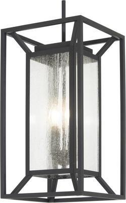 4-Light Outdoor Lantern in Sand Black