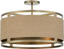 4-Light Semi-Flush Mount Ceiling Fixture 