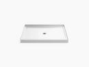 Sterling White 38 in. Shower Base in White 
