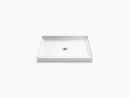 Sterling White 38 in. Shower Base in White 