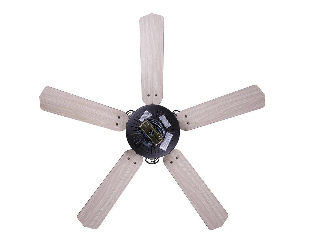 Canarm Ltd Graphite 52 in. 5-Blade Indoor/Outdoor Ceiling Fan 