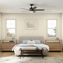 Kichler Lighting Satin Black 52 in. 5-Blade Indoor/Outdoor Ceiling Fan 