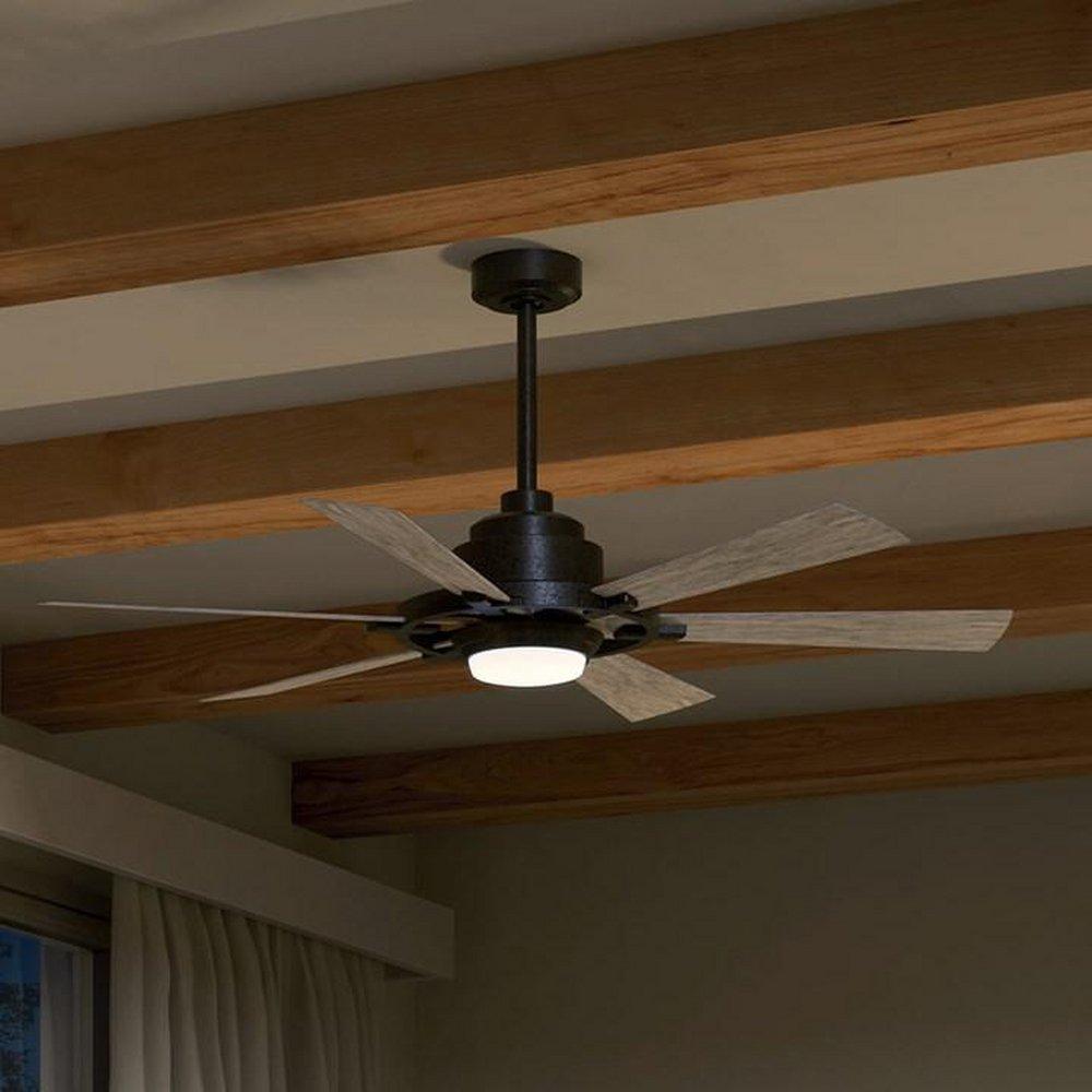 Kichler Lighting Anvil Iron 52 in. 6-Blade Indoor Ceiling Fan 