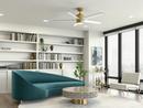 Kichler Lighting Natural Brass 56 in. 5-Blade Indoor/Outdoor Ceiling Fan 