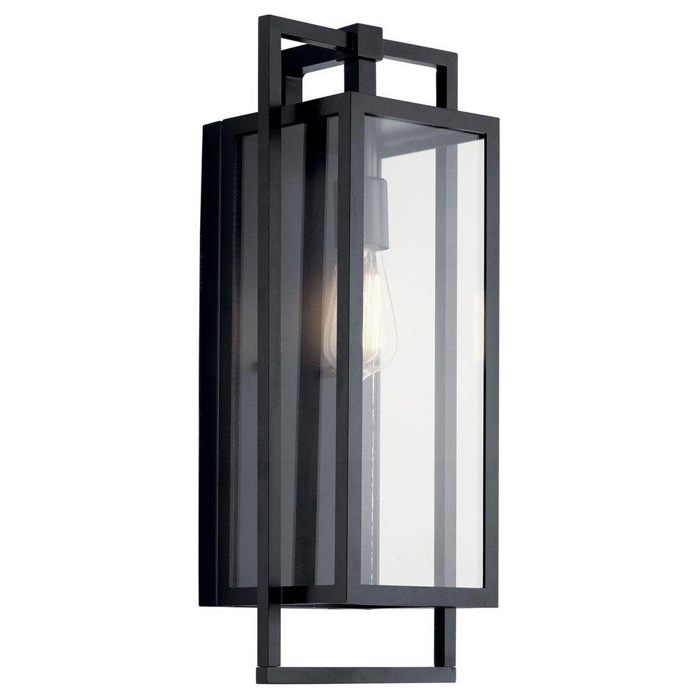 Kichler Lighting Black 100W 1-Light 20-1/4 in. Outdoor Wall Sconce 