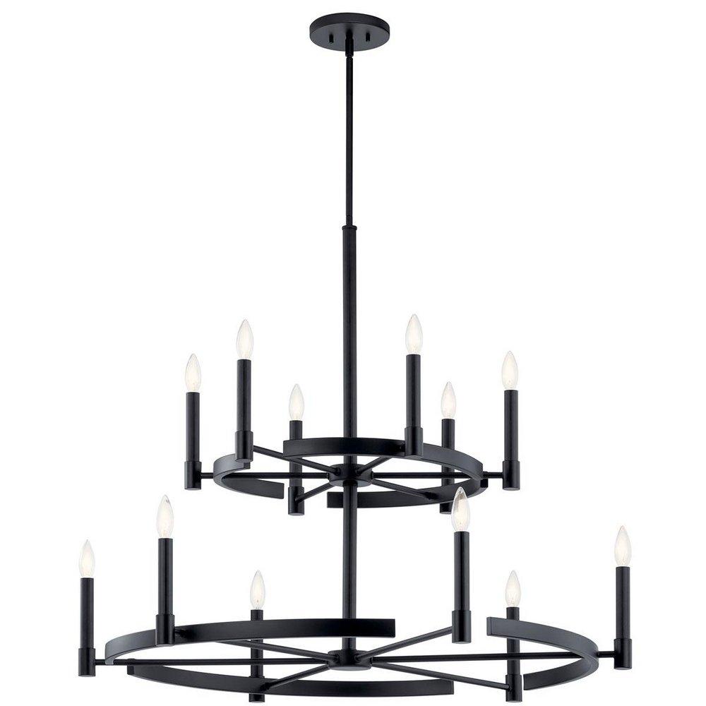 *CVR* CHANDELIER 12LT 