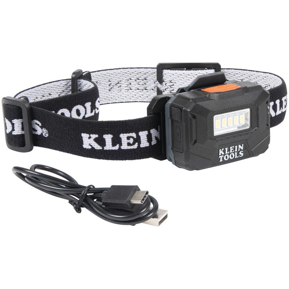 Klein Tools Lithium-ion Battery LED Hard Hat Flashlight 
