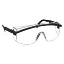 Uvex Black Frame Scratch Resistant Safety Glasses 
