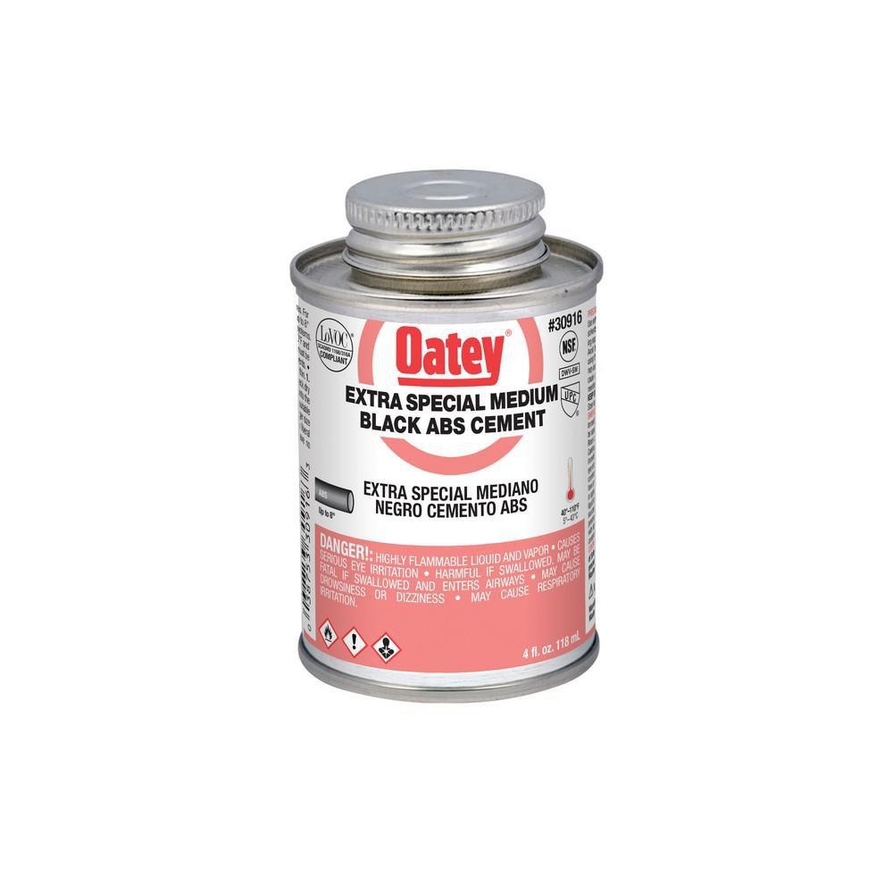 Oatey&reg; Black Plastic Black Pipe Cement 