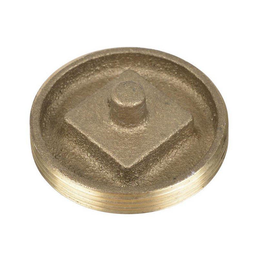 Oatey&reg; Brass Brass Cleanout Plug 