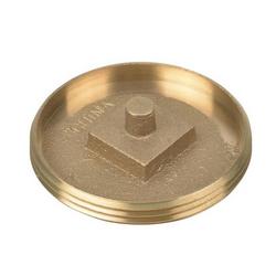 3 in. Global Brass Cleanout Plug