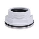 Oatey&reg; White 2 in. Threaded Plastic Shower Drain 