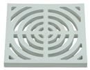 PROFLO&reg; White 9 x 9 in. Full Top Floor Sink Grate 