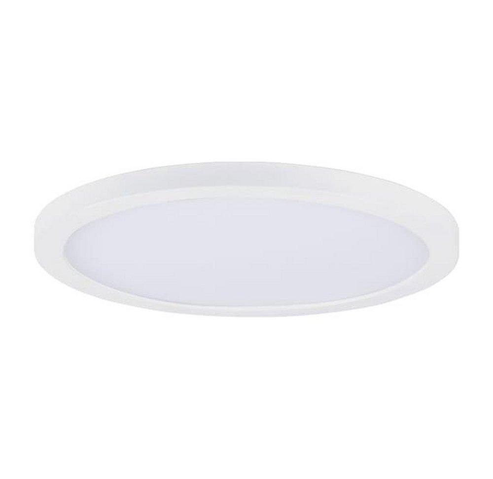 Maxim Lighting&reg; White 9 in x 3/4 in. 18W 1-Light Integrated LED Flush Mount Ceiling Fixture 