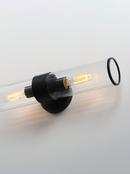 Maxim Lighting&reg; Black 60W 2-Light 19-1/2 in. Wall Sconce 