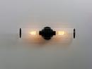 Maxim Lighting&reg; Black 60W 2-Light 19-1/2 in. Wall Sconce 