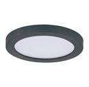 Maxim Lighting&reg; Black 1/2 x 5-1/4 in. 12W 1-Light LED Flush Mount Ceiling Fixture 