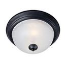 Maxim Lighting&reg; Black 60W 3-Light Medium E-26 Incandescent Flush Mount Ceiling Fixture 