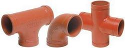 2 in. Grooved x MPT Domestic Carbon Steel 90 Degree Adapter Elbow