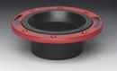 Oatey&reg; White Level Fit Closet Flange with Metal Ring 