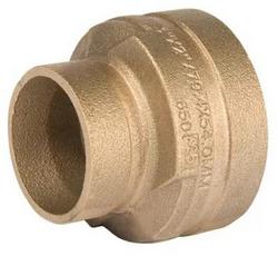 3 x 2 in. Grooved Copper Concentric Reducer