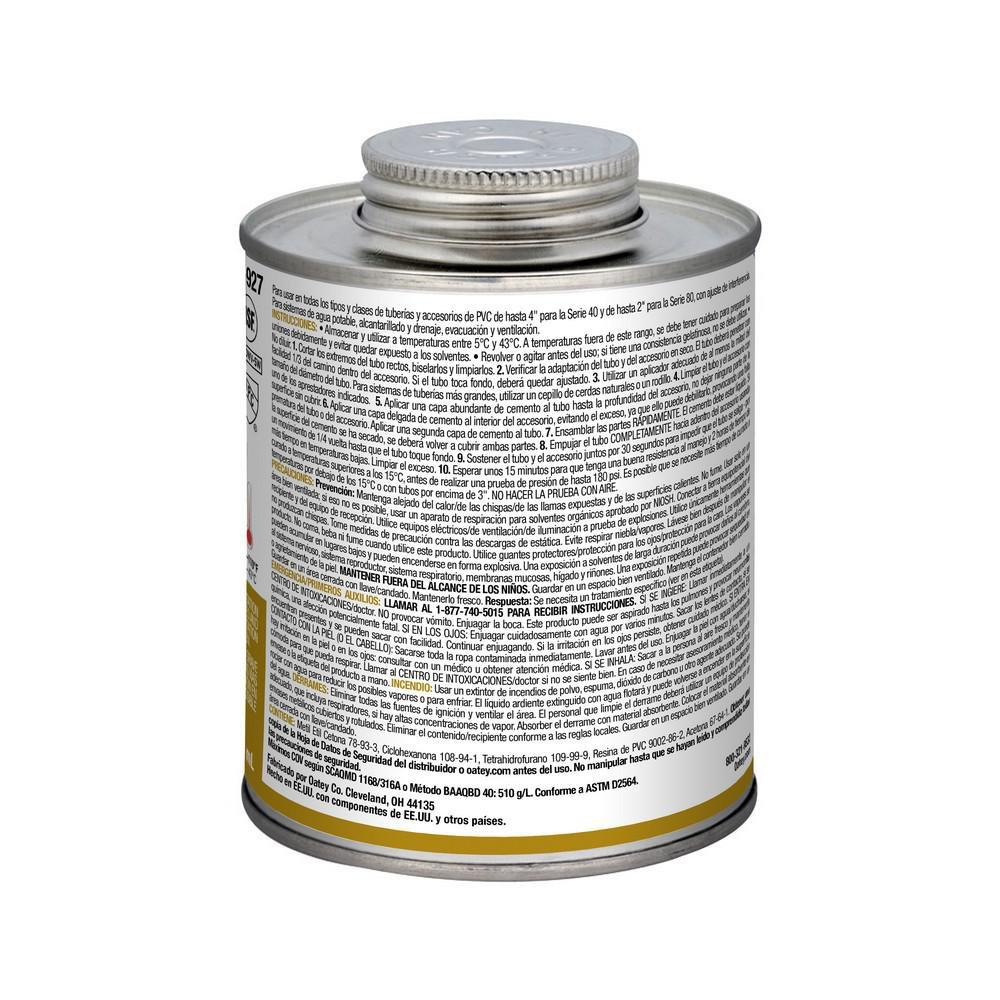 Oatey&reg; Clear Regular Set Plastic Clear Pipe Cement 