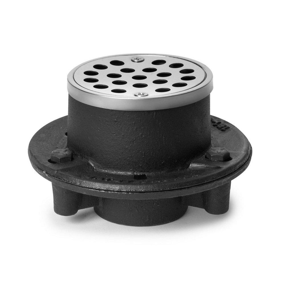 Oatey&reg; Stainless Steel IPS Cast Iron Shower Drain 
