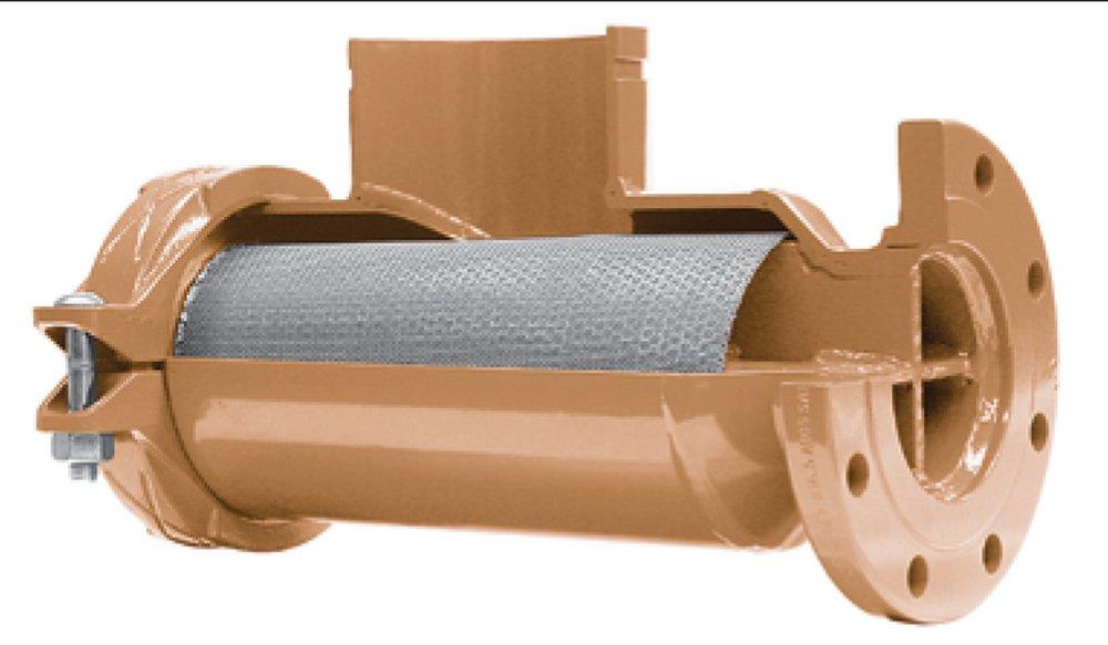 Gruvlok Orange Grooved x Flanged Carbon Steel Suction Diffuser 