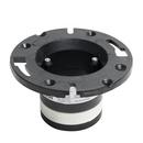 Oatey&reg; Black ABS Plastic Repair for Cast Iron Closet Flange Black 