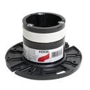 Oatey&reg; Black ABS Plastic Repair for Cast Iron Closet Flange Black 