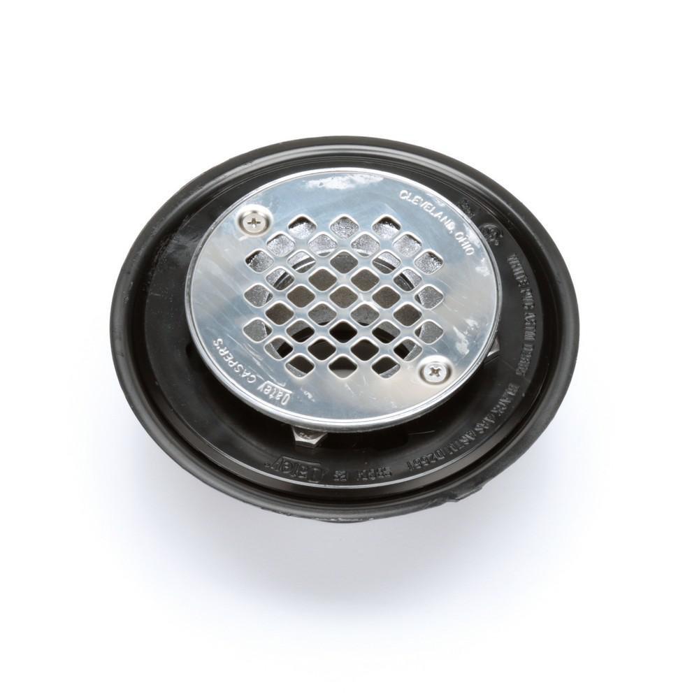 Oatey&reg; 2 - 3 in. Threaded Plastic Shower Drain 