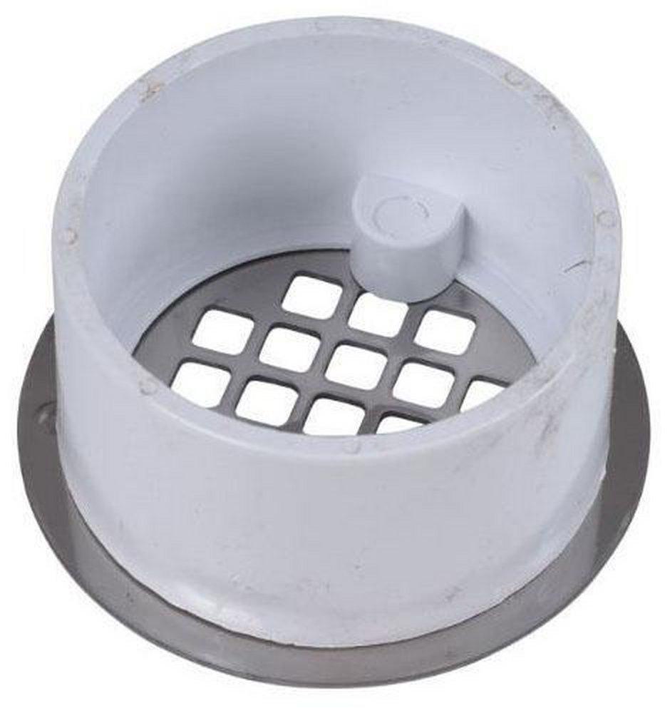 Oatey&reg; White PVC Drain Removable Strainer in White 