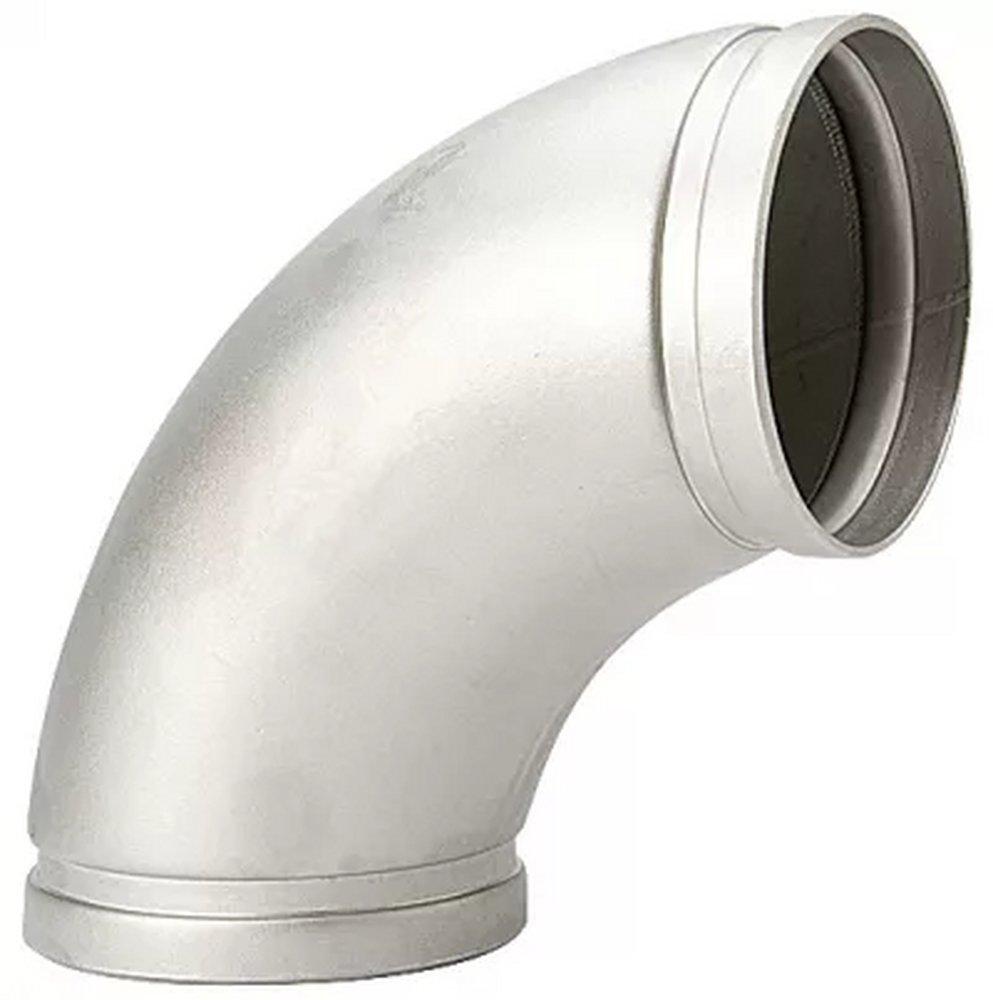 Gruvlok Grooved Long Radius Schedule 10 Global 316L Stainless Steel 90 Degree Elbow 