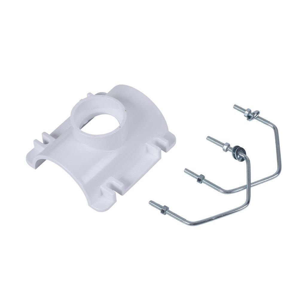 Oatey® White Solvent Weld Plastic Reducing Saddle Tee 