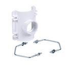 Oatey® White Solvent Weld Plastic Reducing Saddle Tee 