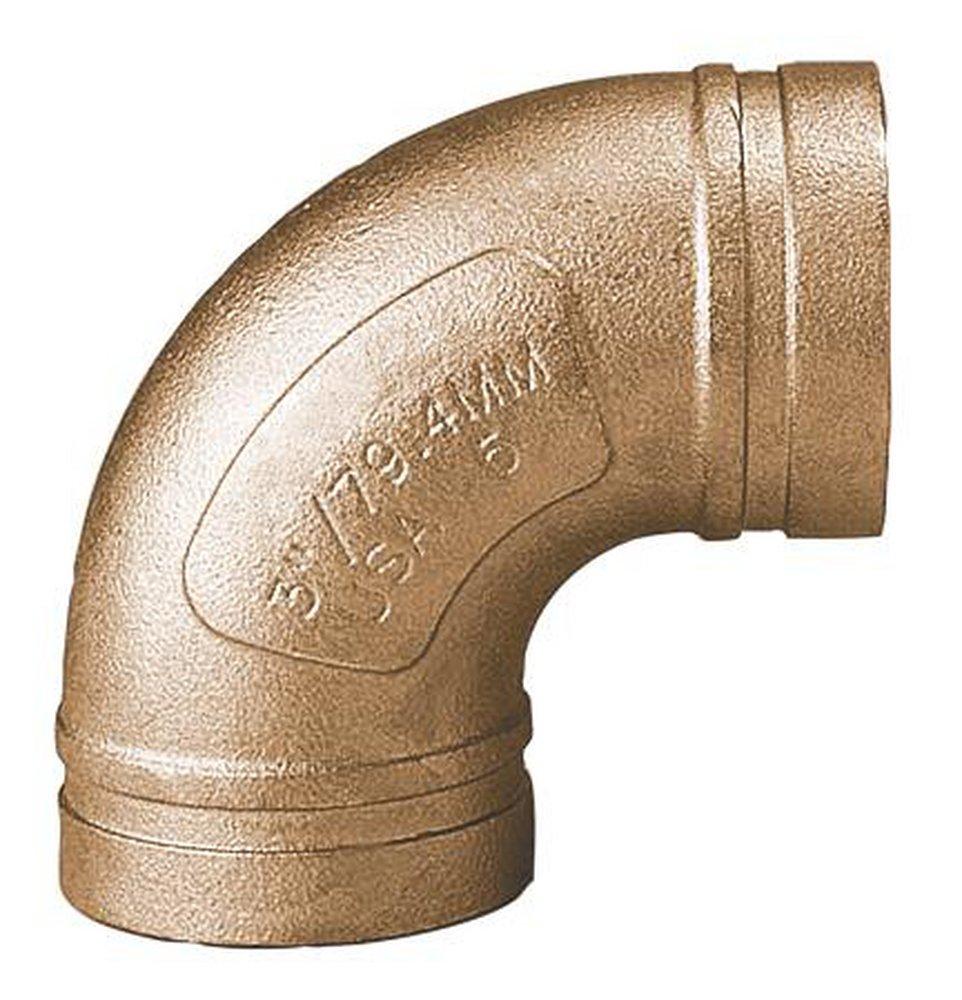 Gruvlok Grooved Copper 90&deg; Elbow 