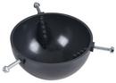 Oatey&reg; Black Mushroom Vent Cap in Black 
